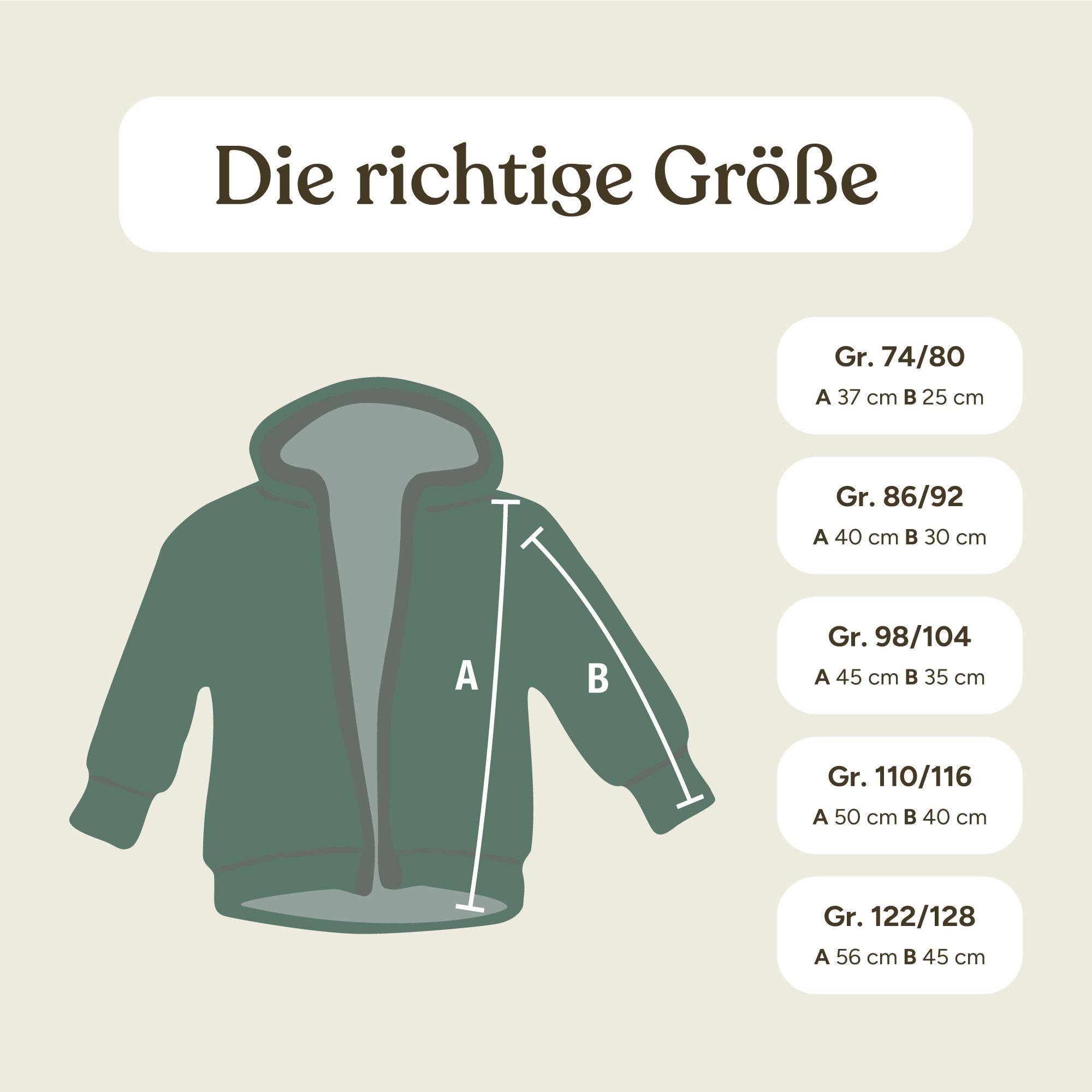 Wollfleece-Jacke | Altrosa | 74/80