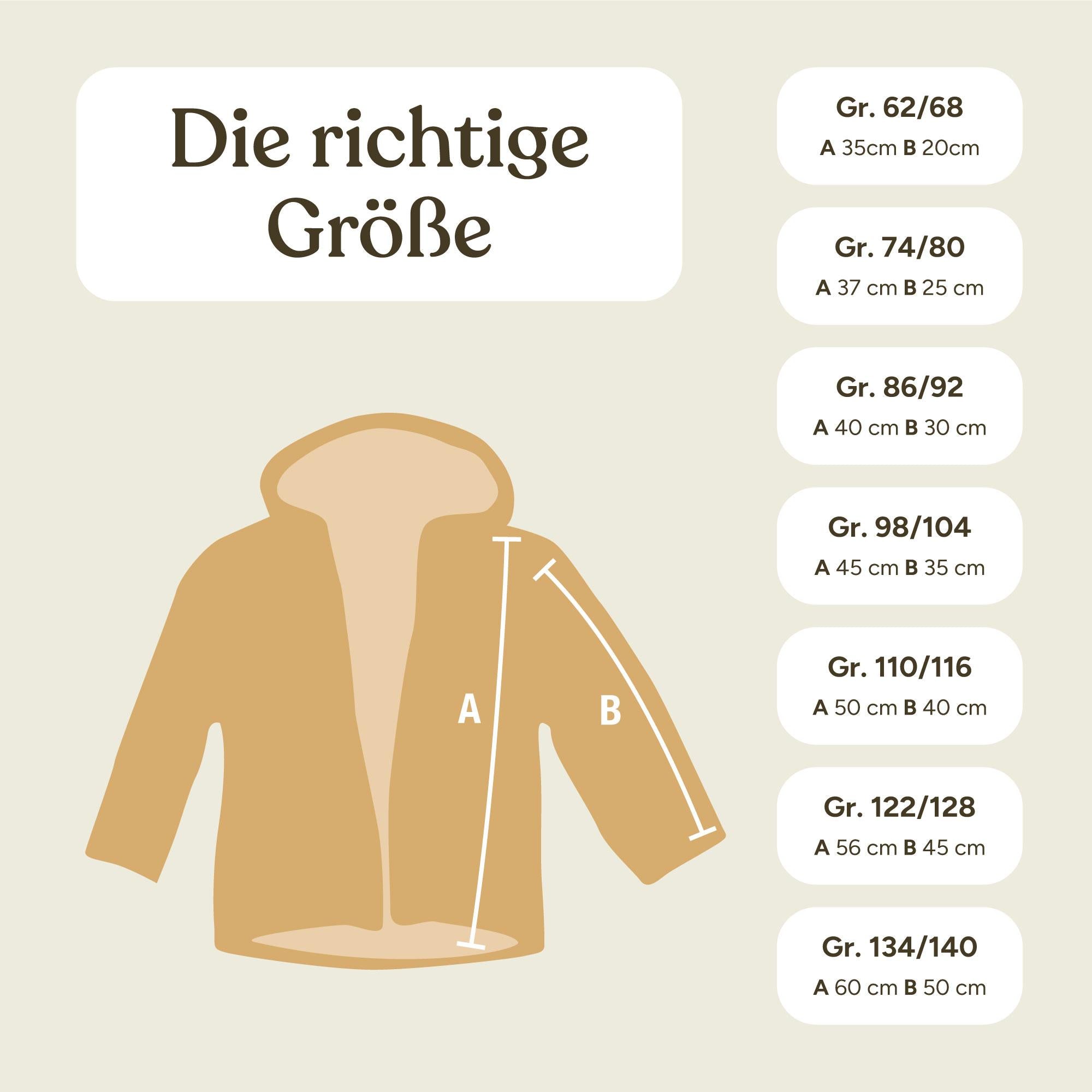 Walkjacke | Hellbraun | 86/92