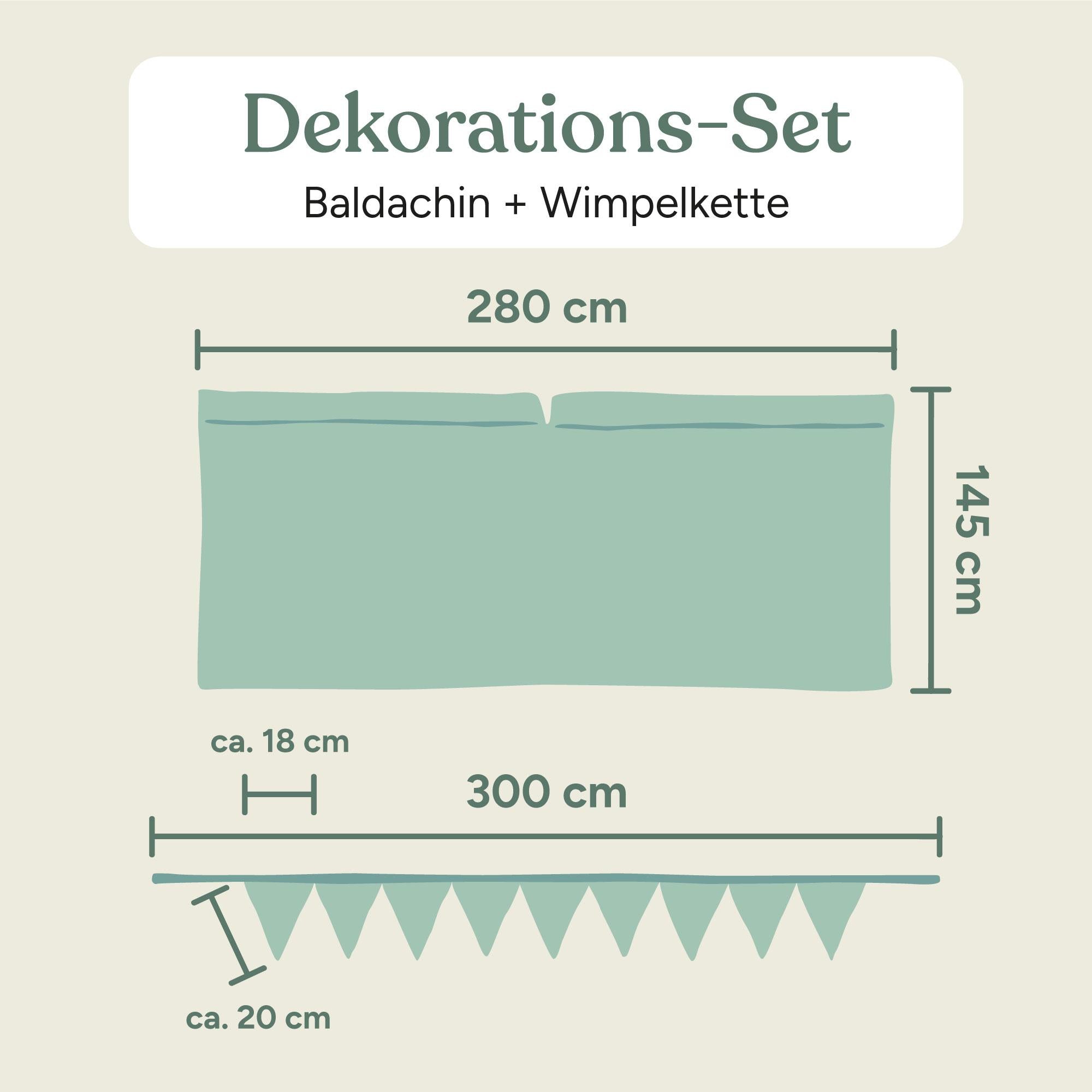 Baldachin-Set | Beige
