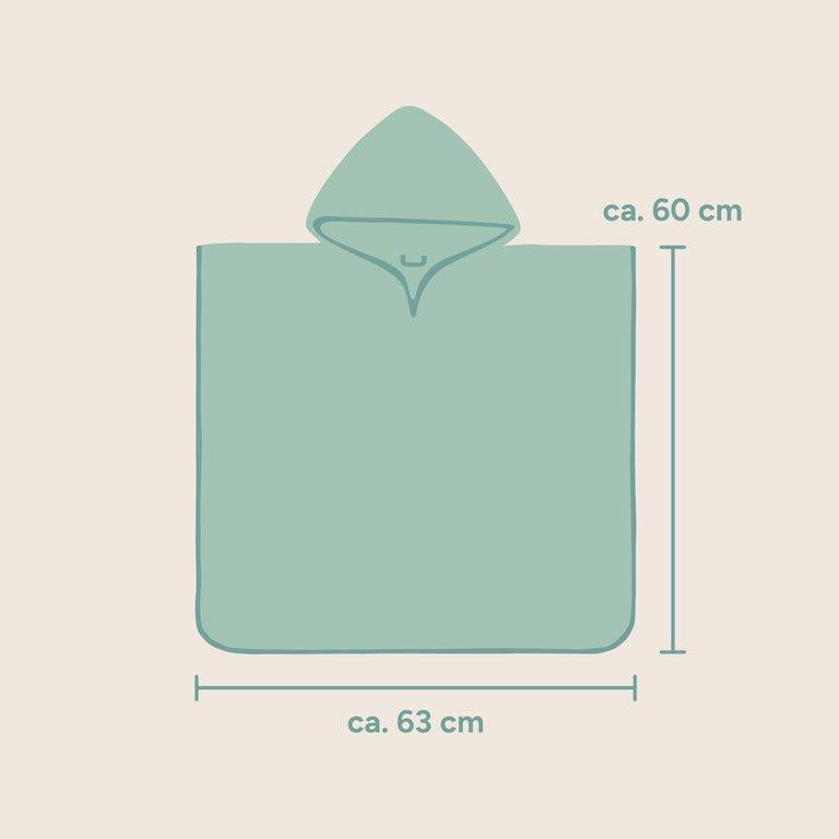 Badeponcho | Frotte | Jade