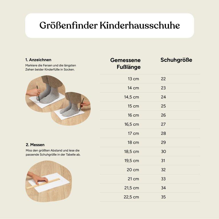 Kinder Hausschuh | Beige | 22
