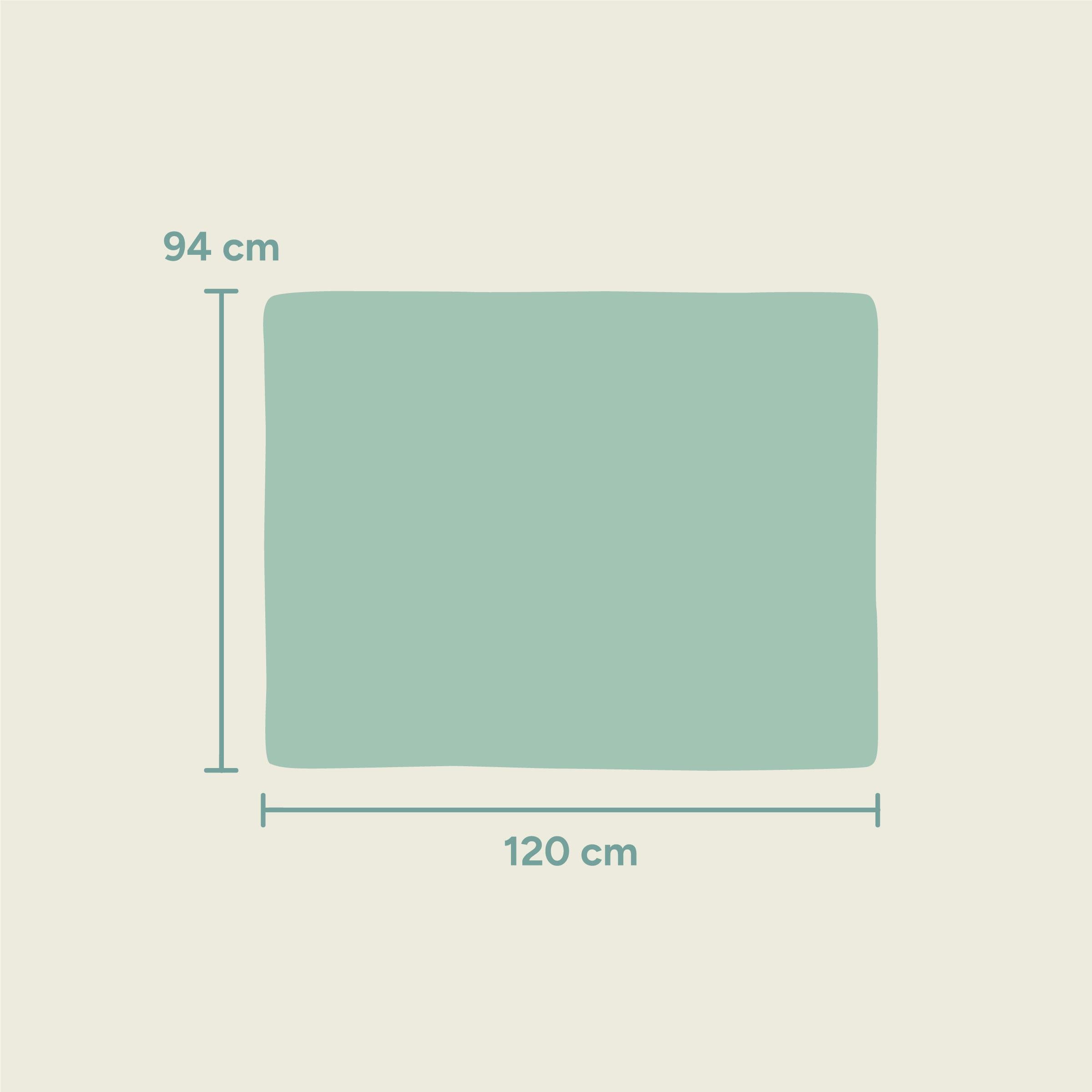 Bodenmatte | Taupe | 120x94 cm