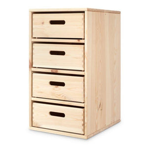 Groß 63 cm − 4 Fächer
