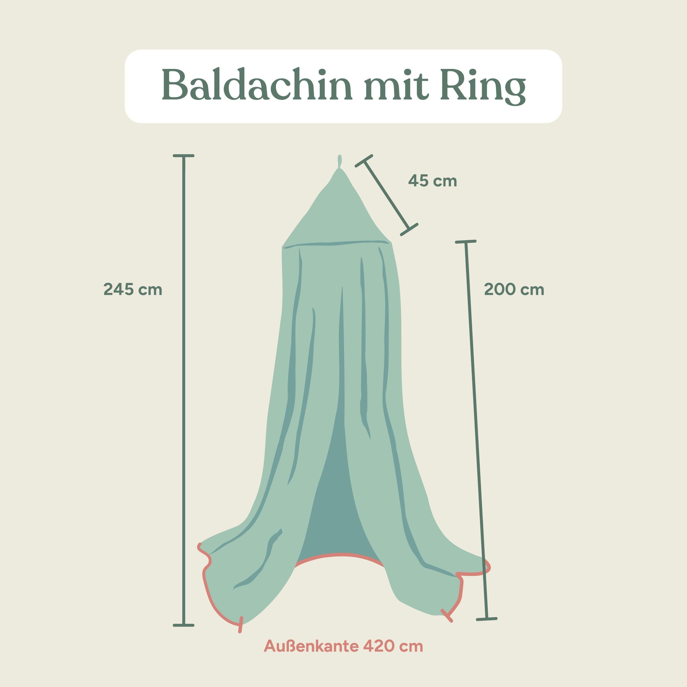 Baldachin mit Ring | Jade