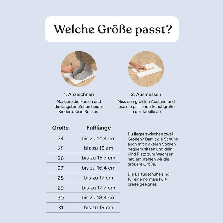 Barfußschuh | Rosé | 26