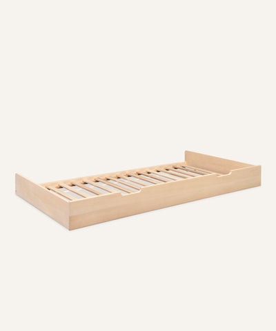 Ehrenkind Hausbett Buche B3 Bettkasten Natur.