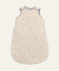 Ehrenkind Musselin Babyschlafsack Natur Tropfen.
