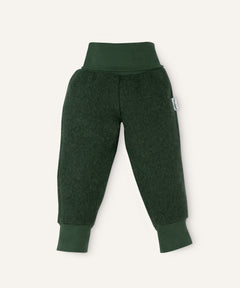 Ehrenkind Walkhose mit Bündchen waldgrün.