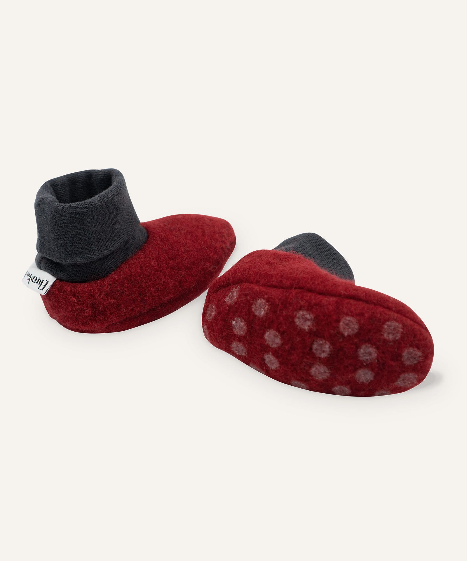 Ehrenkind Walkschühchen rot.
