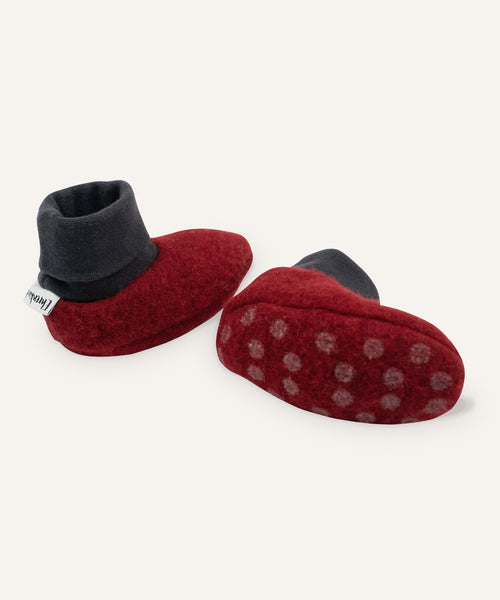 Ehrenkind Walkschühchen rot.