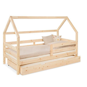 Hausbett mit Bettkasten