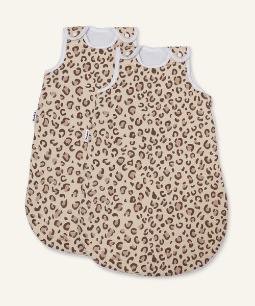 2er Bundle Ehrenkind Baby-ganzjahresschlafsack rund natur leo.
