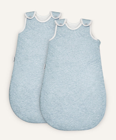 2er-Pack Babyschlafsack  |  ganzjährig 2.0 TOG  |  Wollfüllung