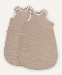 Ehrenkind Schlafsack Bundle 0.5 TOG Rund Beige Pusteblume