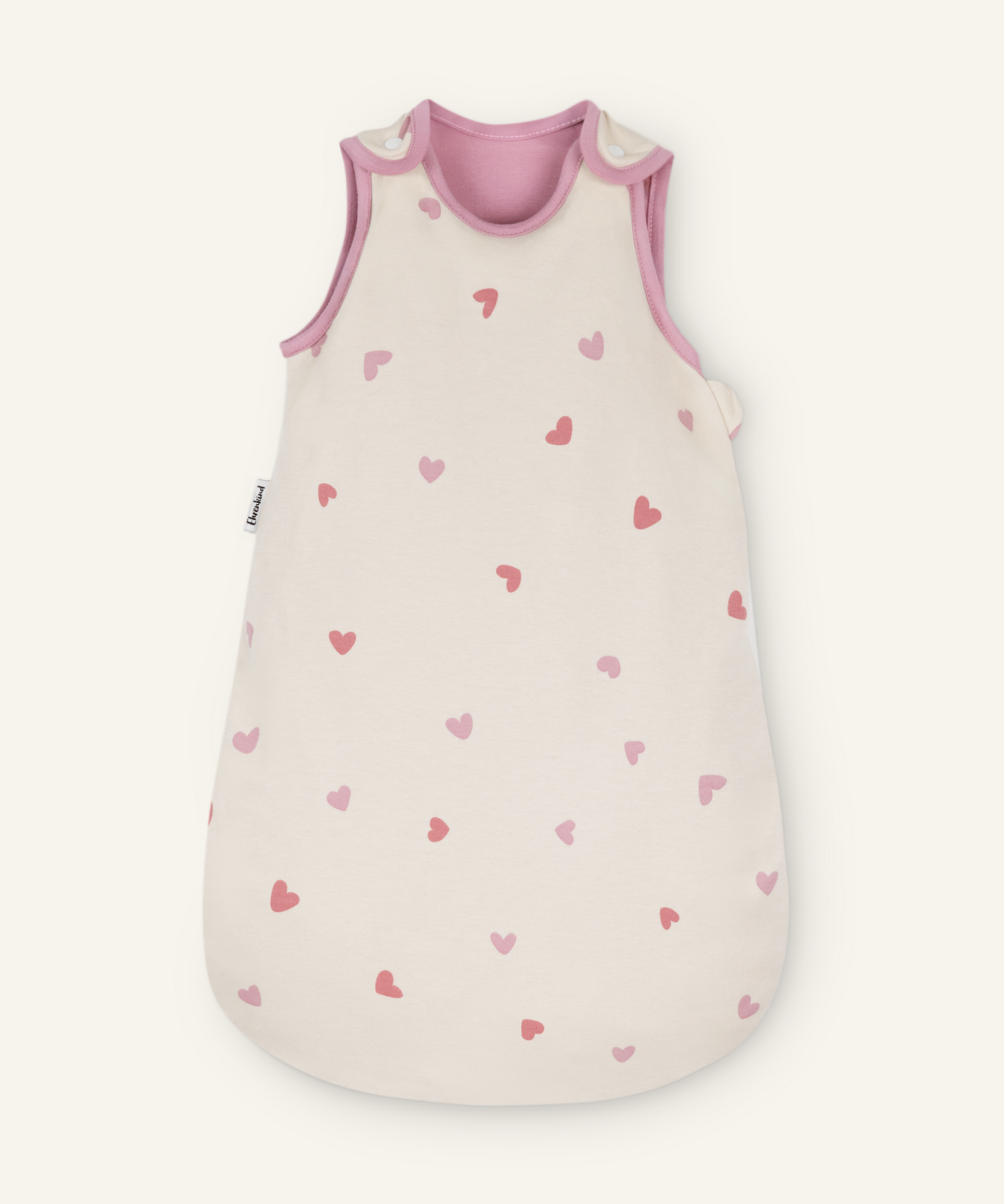 Ehrenkind Baby-Sommerschlafsack rund Natur Herzen