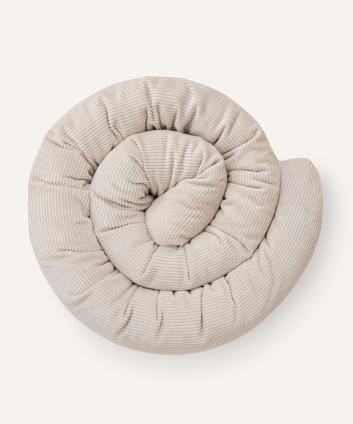 Ehrenkind Bettschlange Cord 180 Beige. 