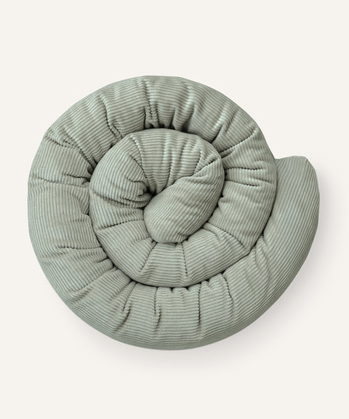 Ehrenkind Bettschlange Cord 180 Jade.