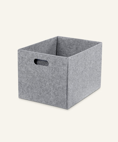 Ehrenkind Filzbox Groß Grau.