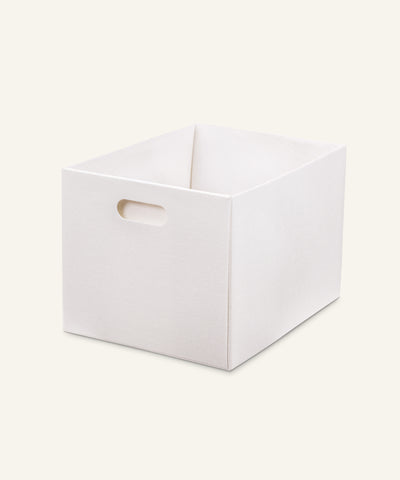 Ehrenkind Filzbox Groß Weiß.