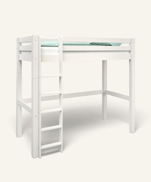 Ehrenkind Hochbett Vento Weiß 90x200 cm.