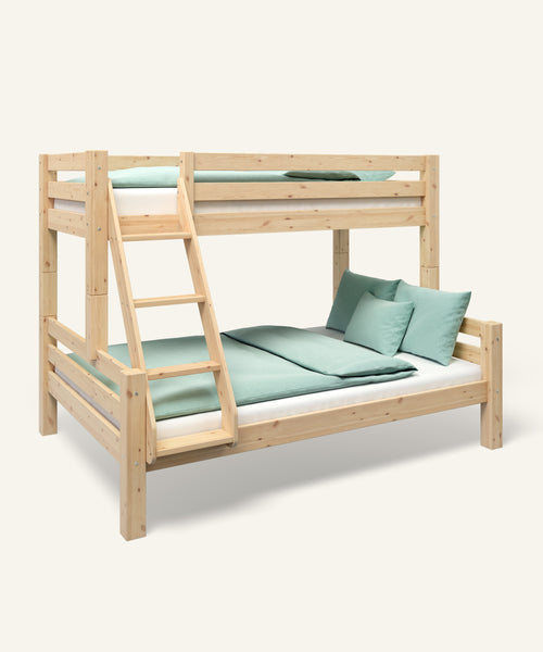 Ehrenkind Kombi-Etagenbett Vento Natur 90/140x200 cm.