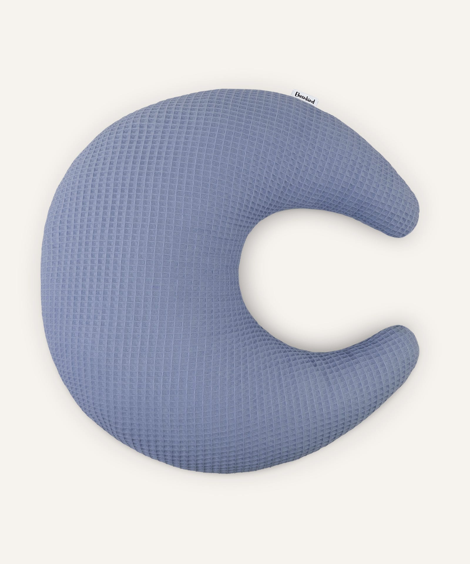 Ehrenkind Kuschelkissen Mond Jeansblau.