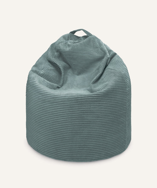 Ehrenkind Sitzsack Kinder Blaugrün.