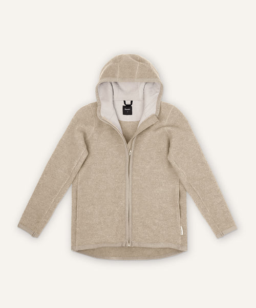 Walkjacke Damen in Natur.