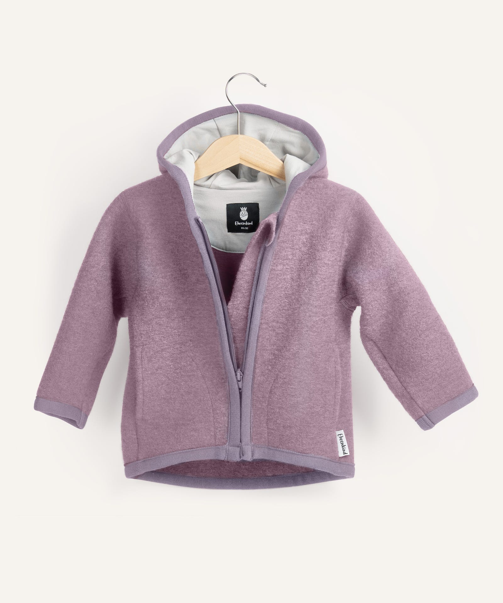 Ehrenkind Walkjacke Flieder.