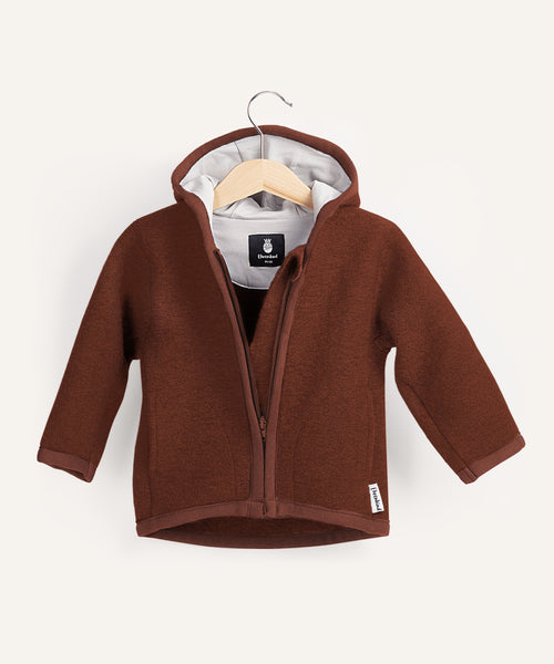 Ehrenkind Walkjacke Kastanie.