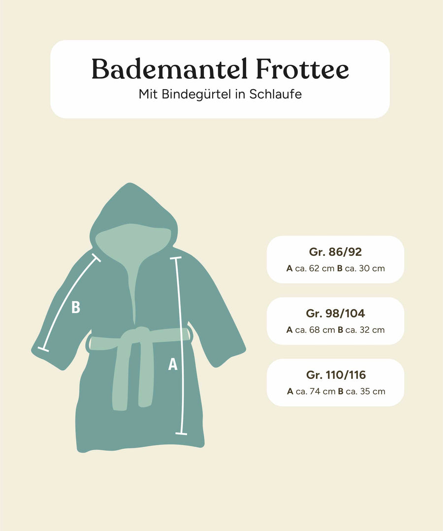 Bademantel  |  Frottee