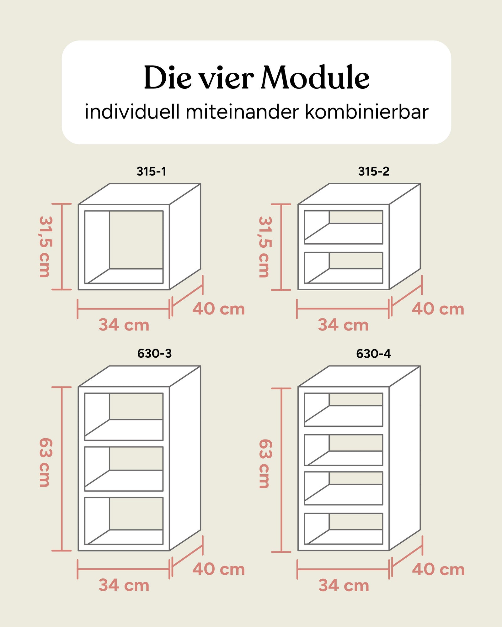 Aufbewahrungssystem  |  Buche Natur