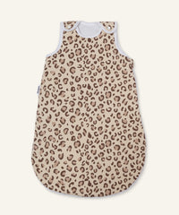 Baby-Schlafsack ganzjährig rund Natur Leo.