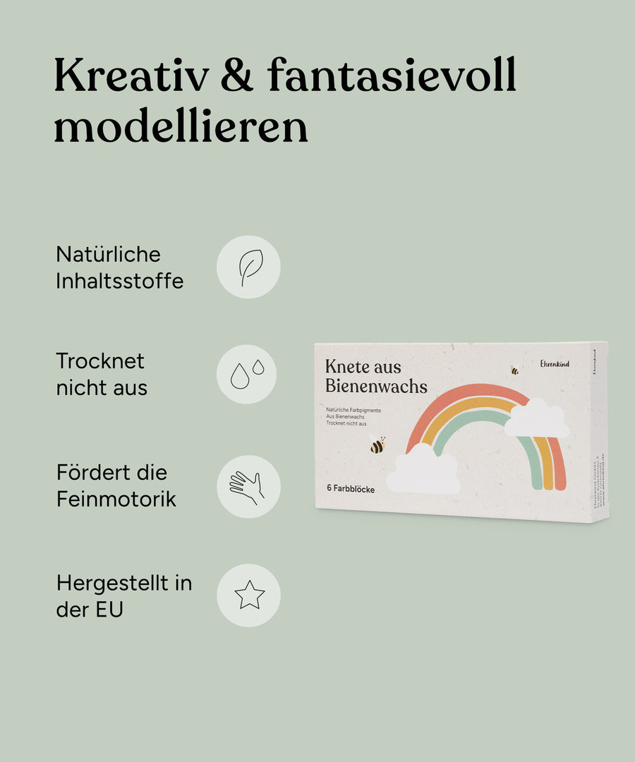 Vorteile der Bienenwachs-Knete