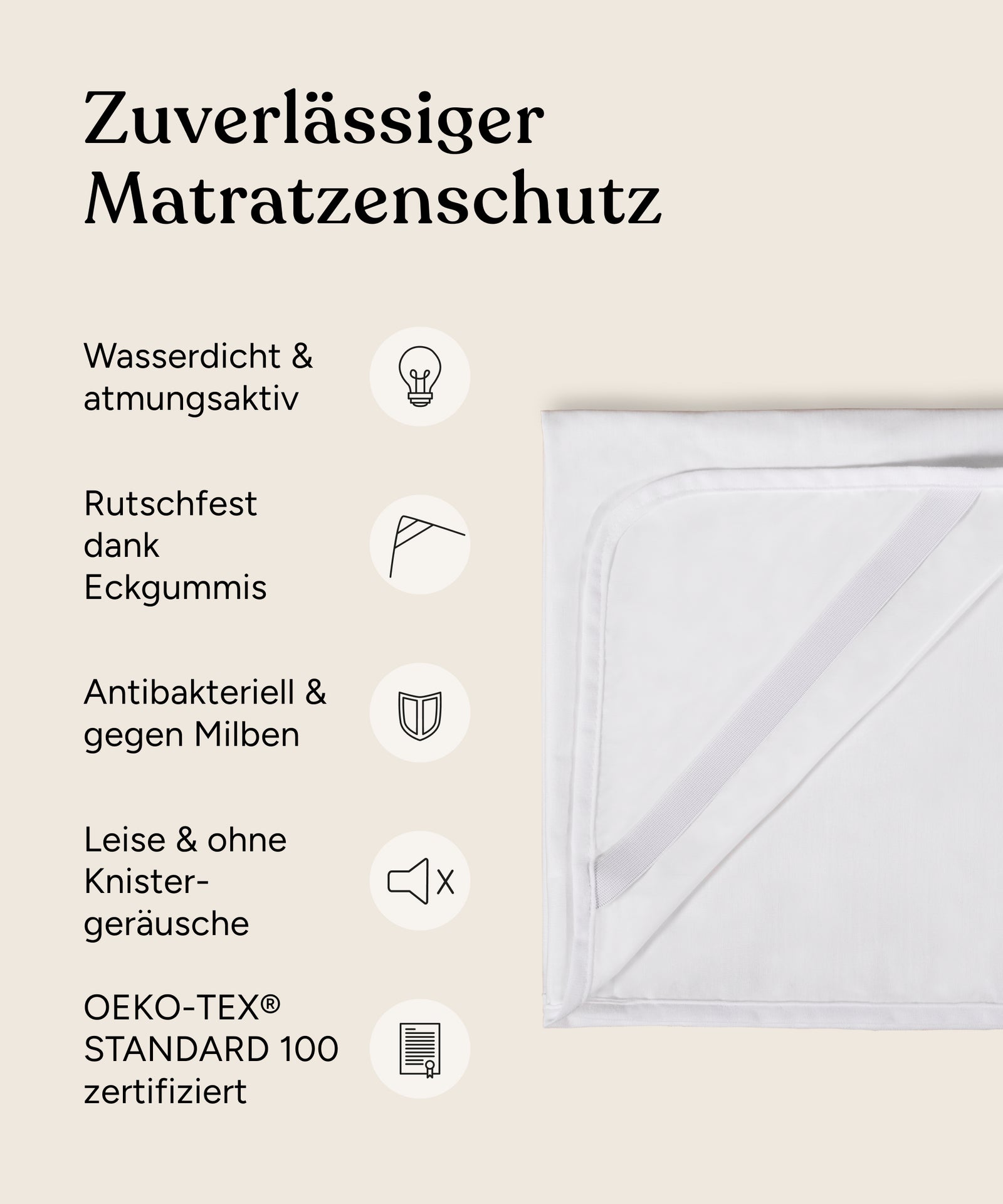 Vorteile wasserdichte Matratzenauflage 