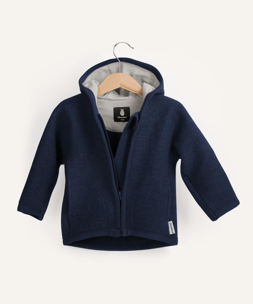 Ehrenkind Walkjacke Dunkelblau.