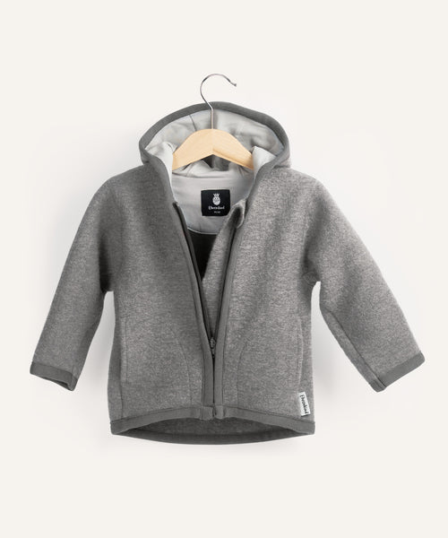 Ehrenkind Walkjacke Grau.