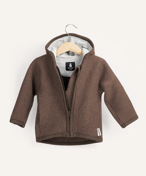 Ehrenkind Walkjacke Hellbraun.