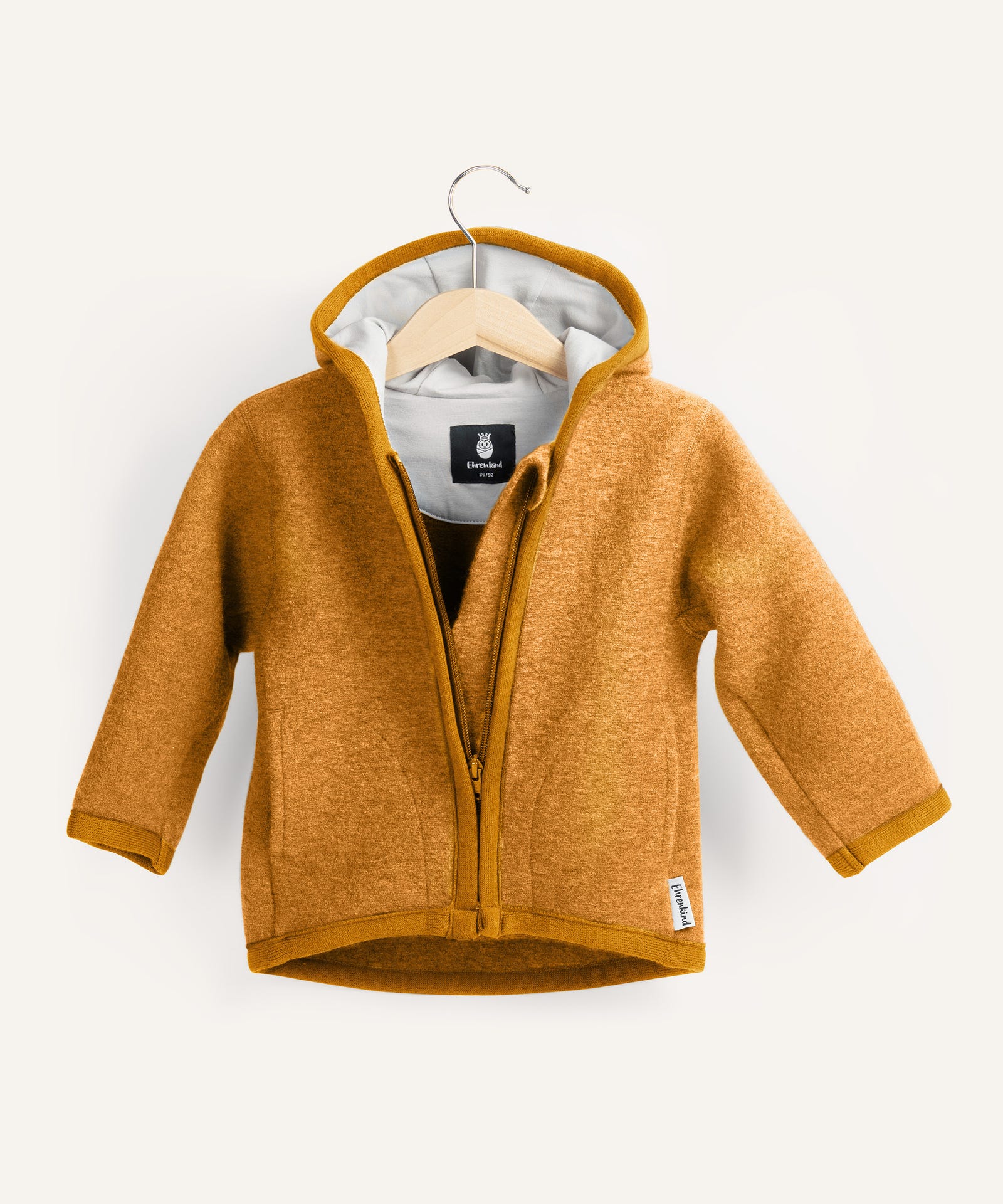 Ehrenkind Walkjacke Safran.