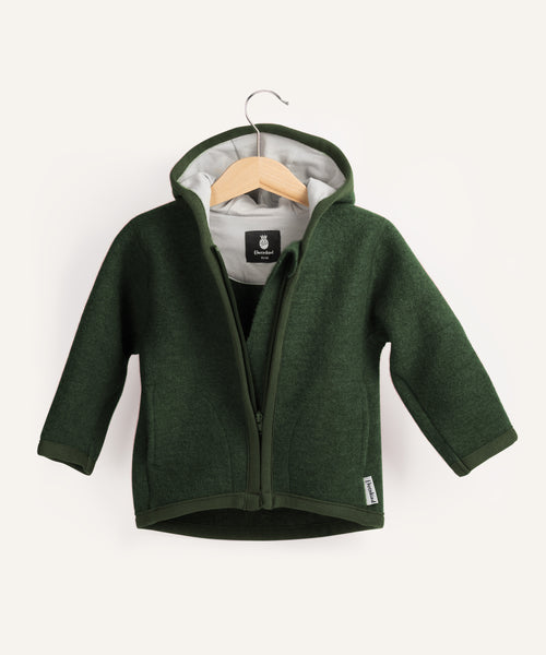 Ehrenkind Walkjacke Waldgrün.