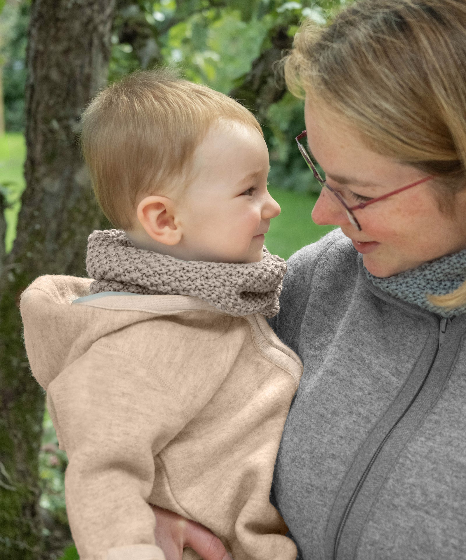 Ehrenkind Walkjacke Natur.
