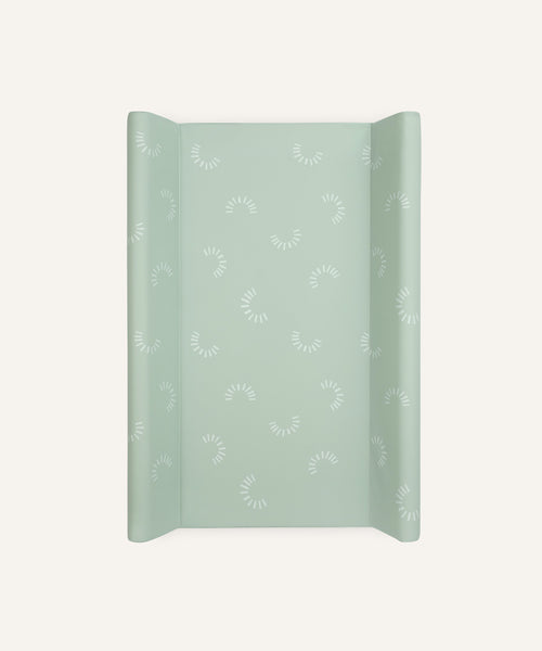 Wickelauflage abwaschbar 50x70 cm Jade gemustert.
